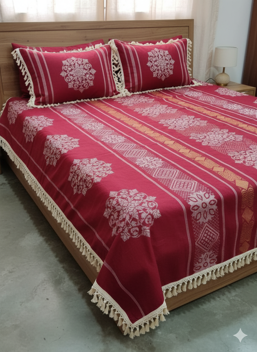 তাঁতের বেডশীট